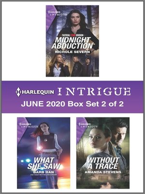 cover image of Harlequin Intrigue June 2020--Box Set 2 of 2
